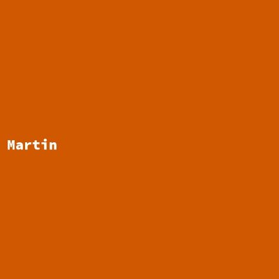 Manufacturer: Martin