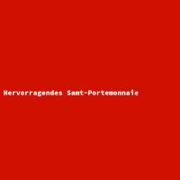 Hervorragendes Samt-Portemonnaie
