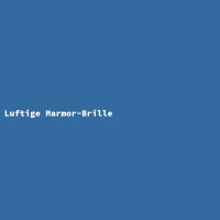 Luftige Marmor-Brille