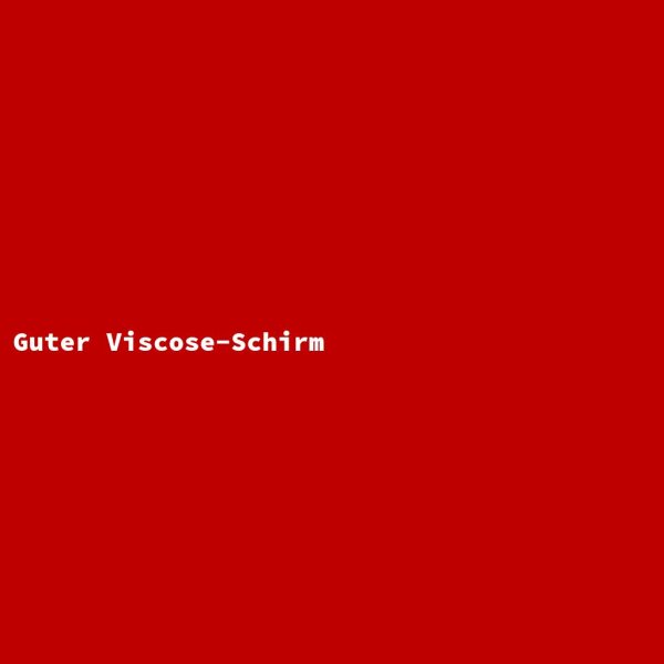 Guter Viscose-Schirm