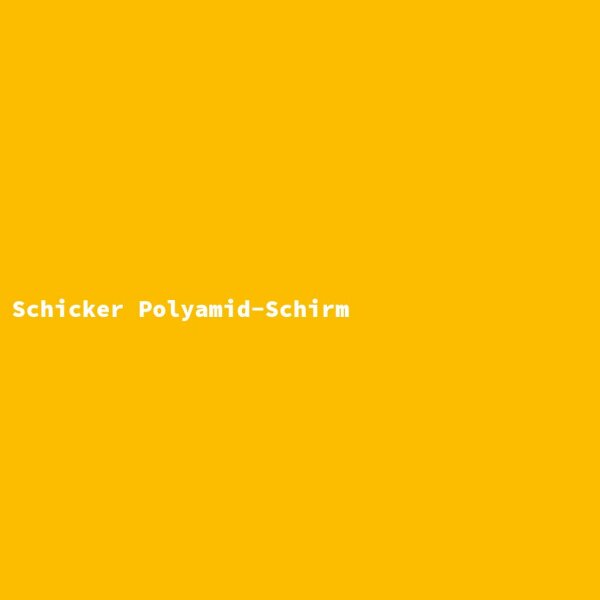 Schicker Polyamid-Schirm