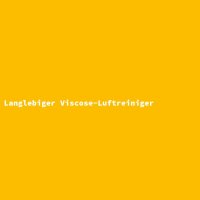 Langlebiger Viscose-Luftreiniger