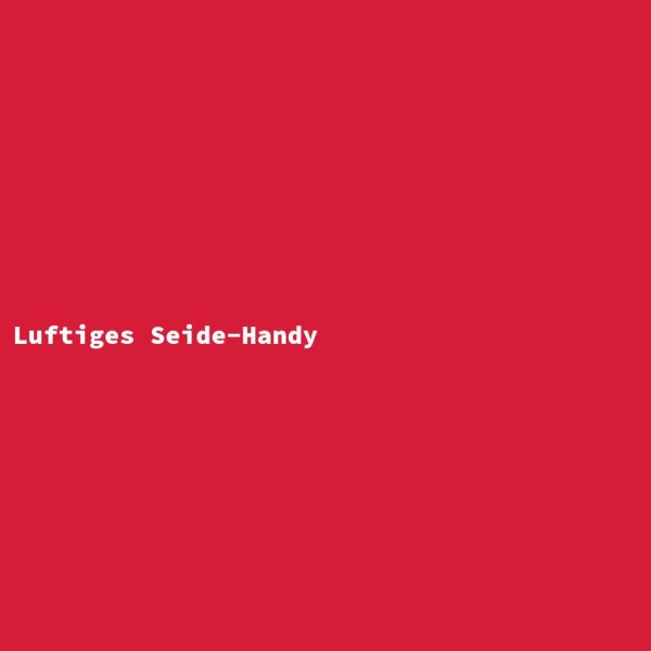 Luftiges Seide-Handy