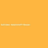 Schickes Kunststoff-Messer